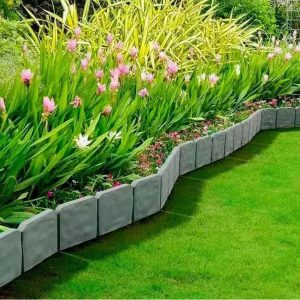 Steenachtige tuinrand (10 stuks) | MINIFENCE
