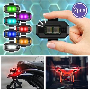 Oplaadbare LED-Stroboscooplampen voor Voertuigen (2-Pack) | STROBIES