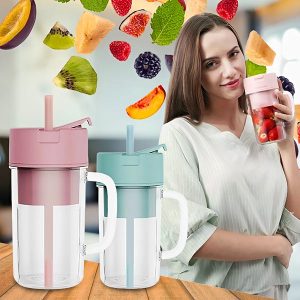 Draagbare draadloze blender met rietje | BLENDZY