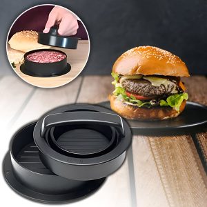 Restaurant-kwaliteit burgerpers - anti-aanbak aluminium | BURGIPRESS