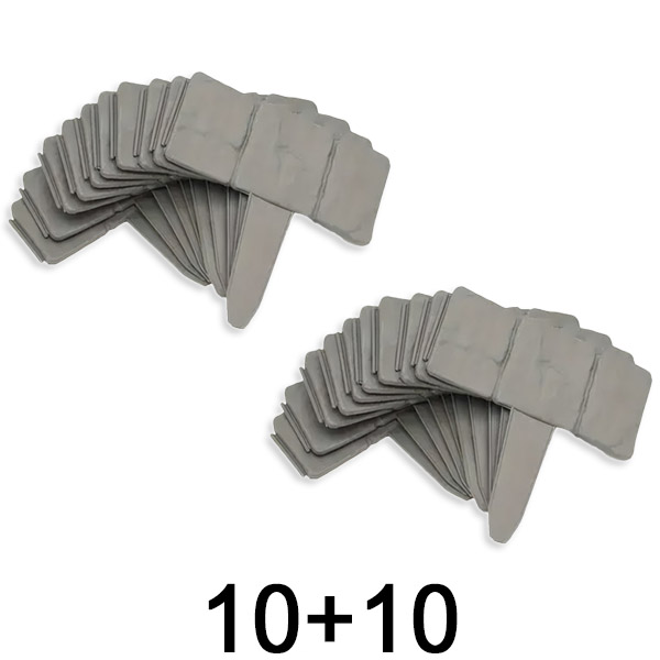 1x Tuinranden in steenstijl | MINIFENCE 10+10 GRATIS