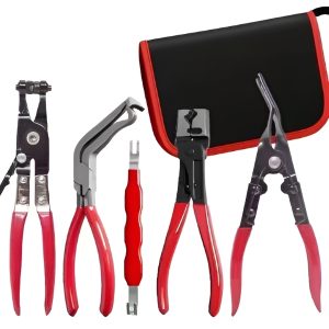 5-in-1 set professionele slangklemmentangen | CLAMPRO