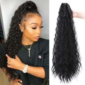 Krullende paardenstaart-haarverlenging | CURLYTAIL